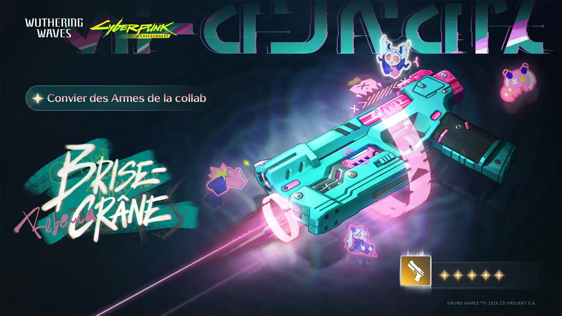 « Brise-crâne » Convier des Armes de la collab
