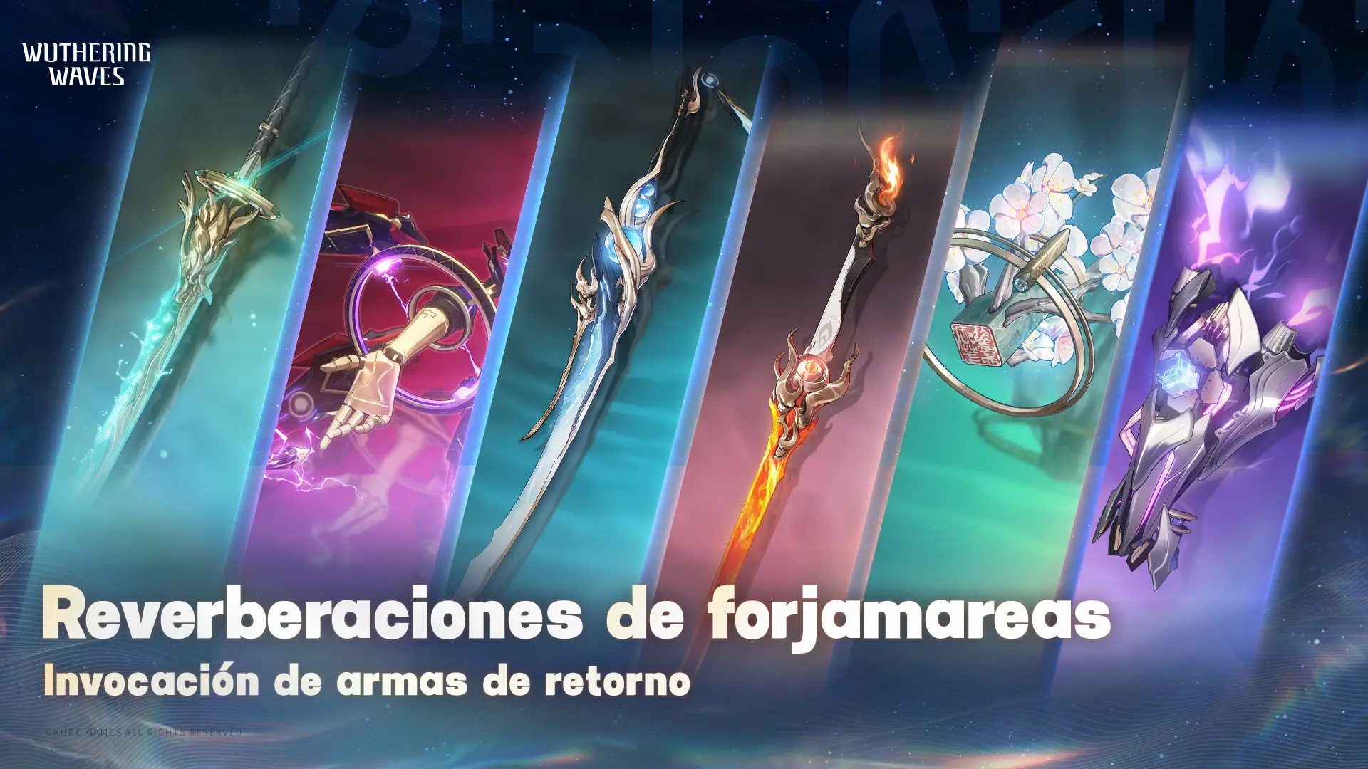 «Reverberaciones de forjamareas» Invocación de armas de retorno