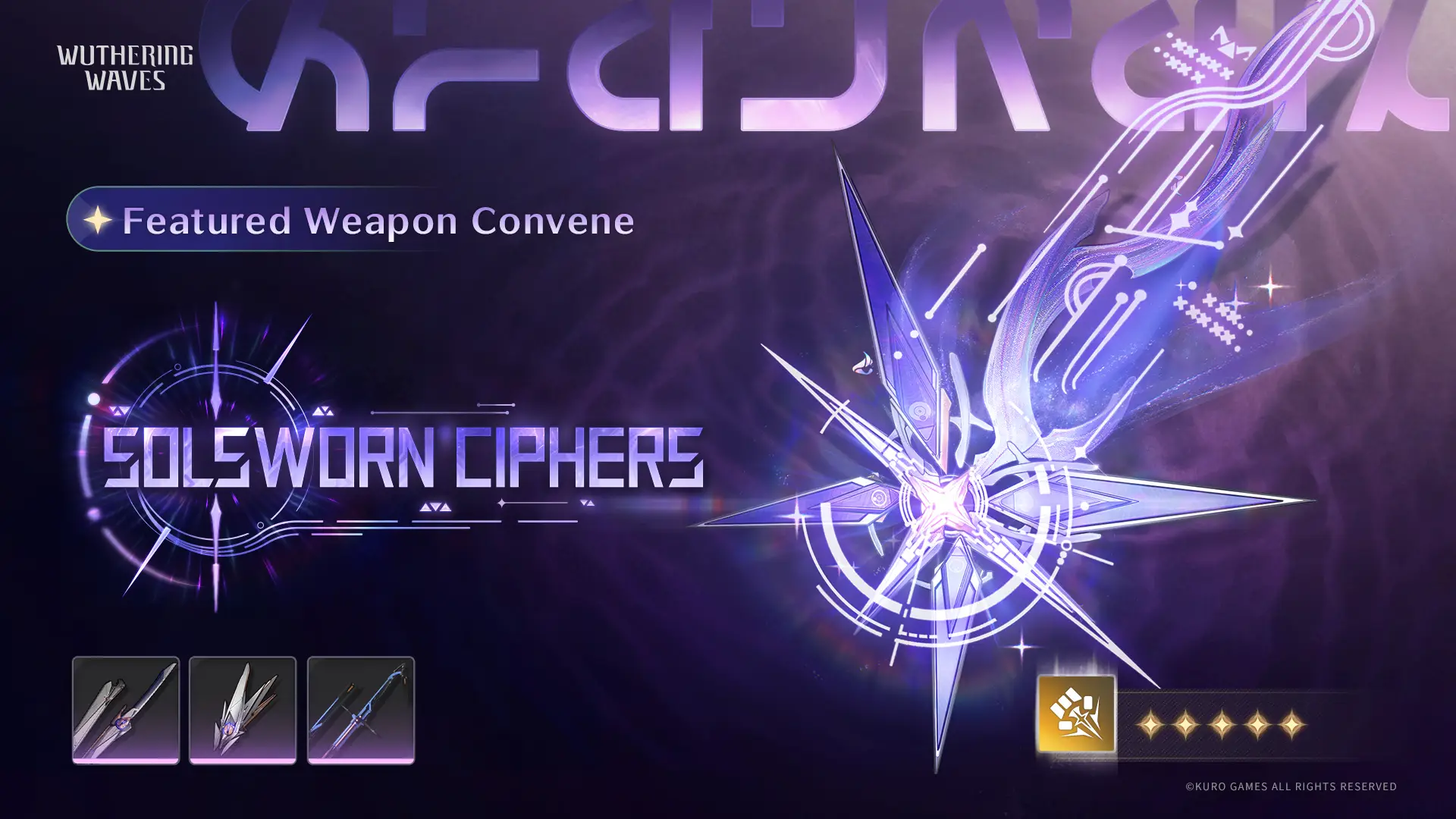 [Solsworn Ciphers] Featured Weapon Convene