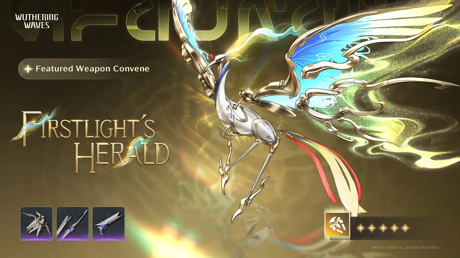 [Firstlight's Herald] Featured Weapon Convene