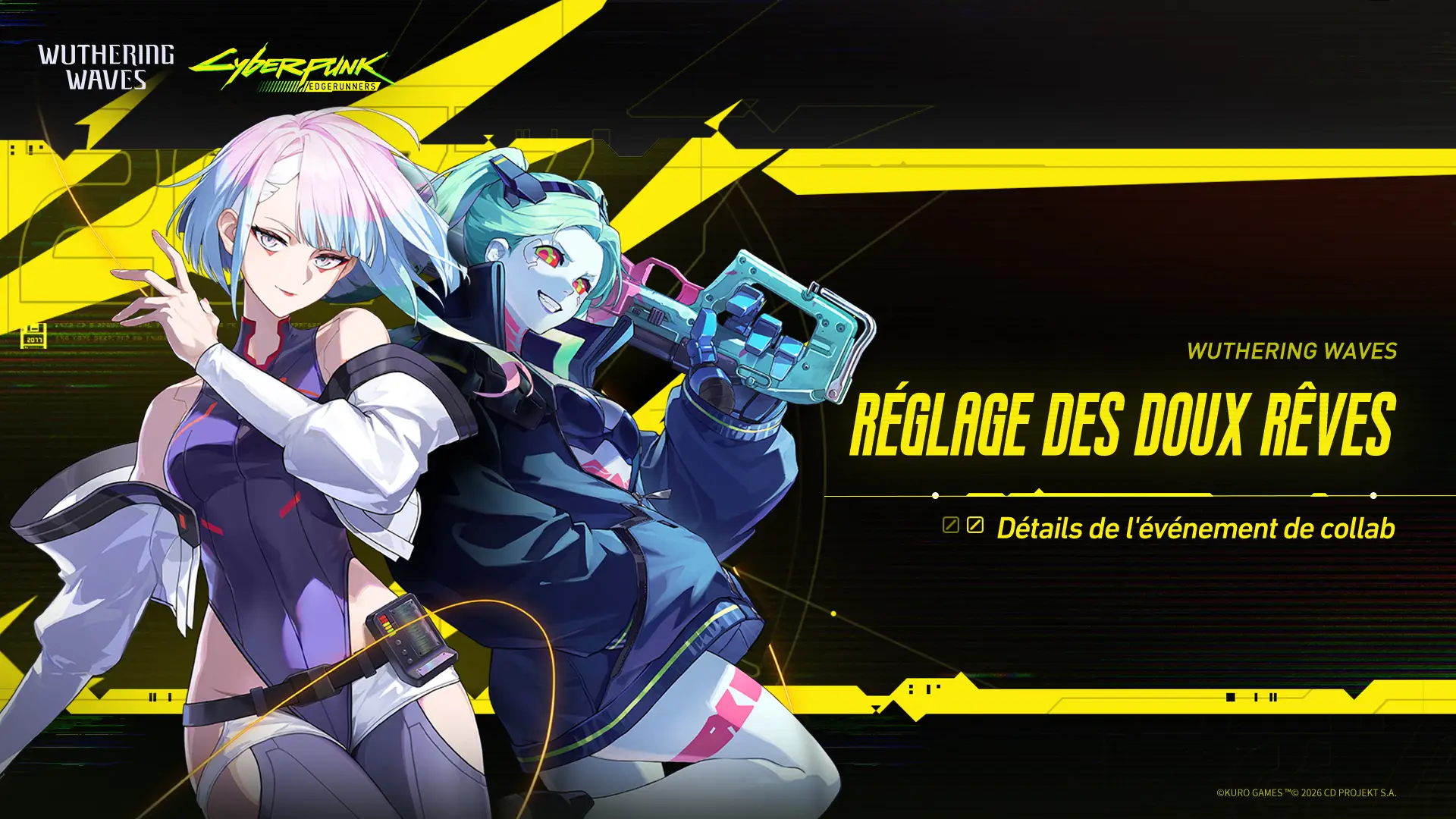 « Réglage des doux rêves » Détails de l'événement de collab