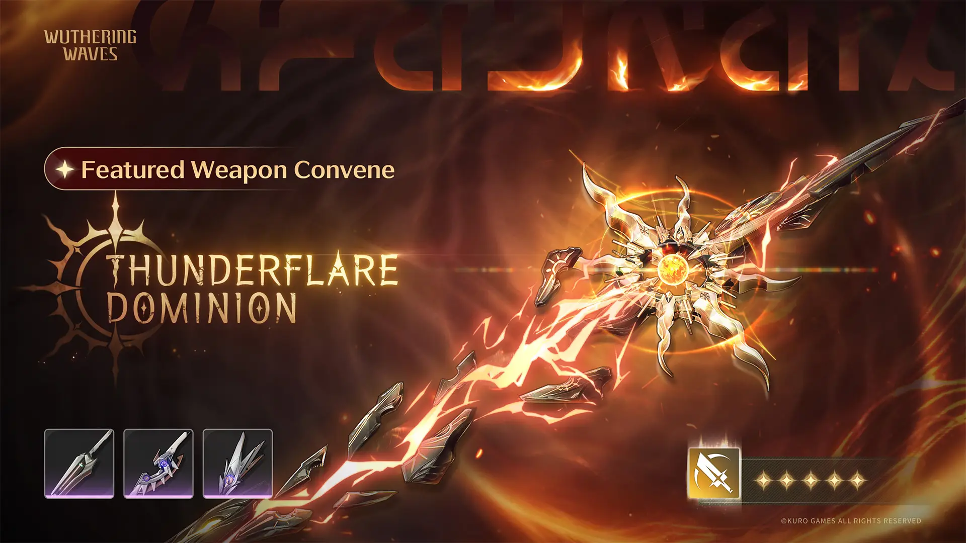 [Absolute Pulsation] Featured Weapon Convene: Thunderflare Dominion