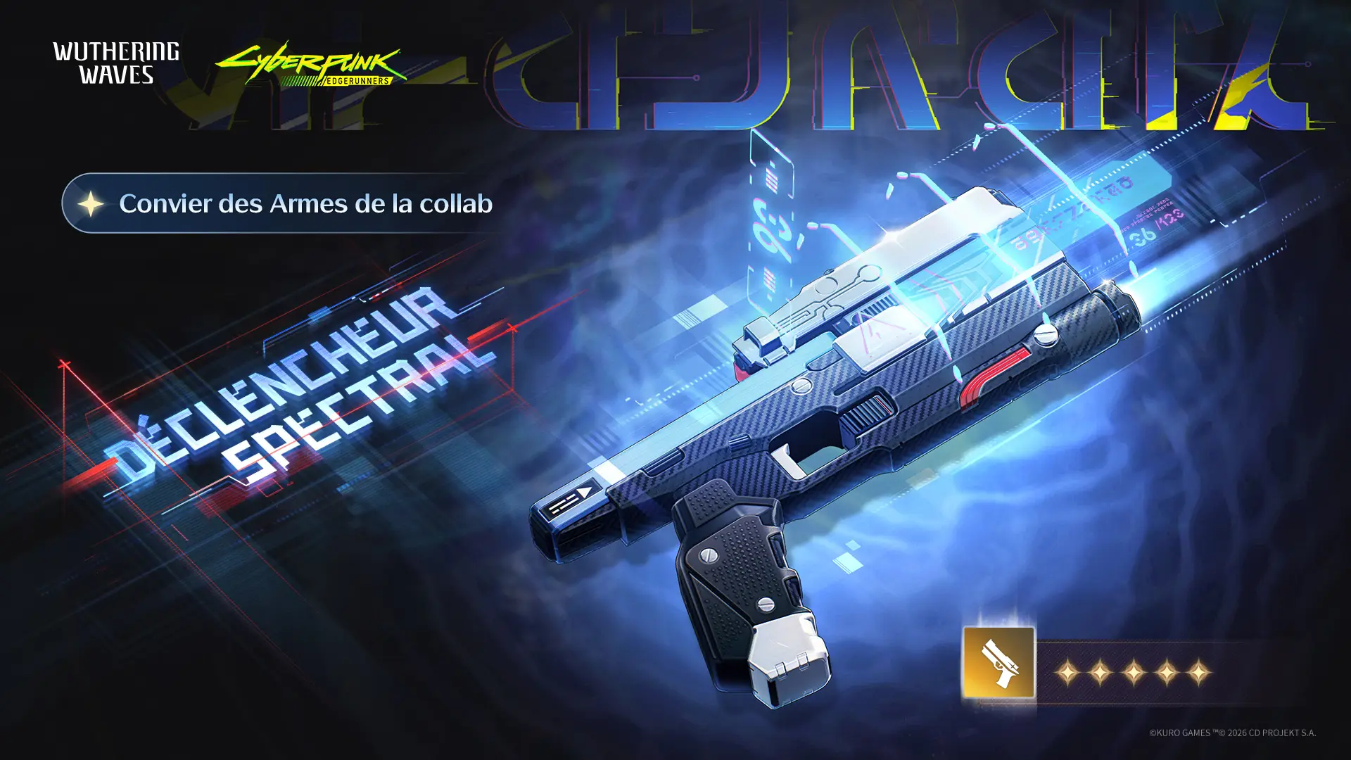 « Déclencheur spectral » Convier des Armes de la collab