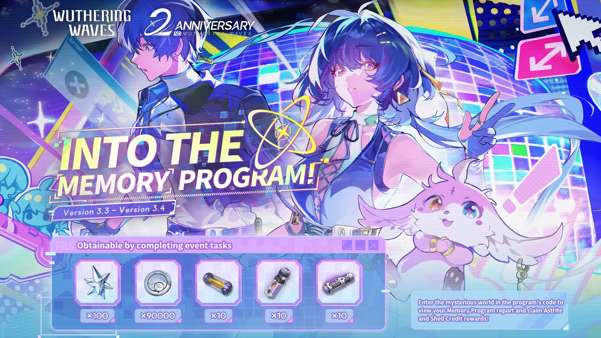 [Into the Memory Program!] Anniversary in Numbers
